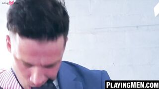 PlayingMen.com - Damon Heart drills new assistant Franky Fox's wet hole