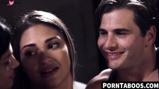 PornTaboos.com - Sharing Nathan Bronson's hard cock with gorgeous Mona Azar