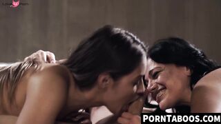 PornTaboos.com - Sharing Nathan Bronson's hard cock with gorgeous Mona Azar