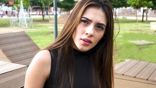 Colombian Nymphomaniac Caught in an Unknown Park - Camila Mush