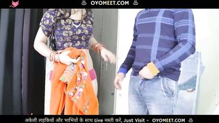 Cute Saree Bhabhi gets Naughty with Her Devar for Rough and Hard Anal Sex after Ice M
