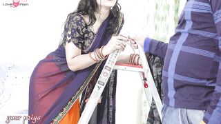 Cute Saree Bhabhi gets Naughty with Her Devar for Rough and Hard Anal Sex after Ice M