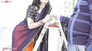 Cute Saree Bhabhi gets Naughty with Her Devar for Rough and Hard Anal Sex after Ice M