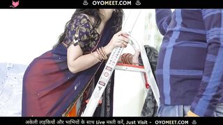 Cute Saree Bhabhi gets Naughty with Her Devar for Rough and Hard Anal Sex after Ice M