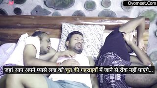 Desi Bigboobs MILF Step Mom Double Penetration Group Sex by Her Three Step Sons