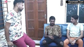 Desi Dirty Big Boobs MILF Sucharita Enjoys Group Sex with Her Three Friends Hindi Aud