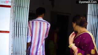 Desi Dirty Servant Caught Two Bhabhi Ji and Devar Having Sex When No One at Home Hind