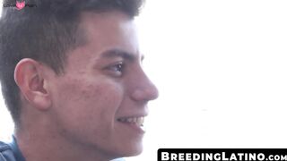 BreedingLatino.com - After drinks outside these two twinks have hot raw sex