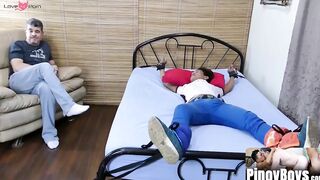 PinoyBoys.com - Russel loves being held in bondage and fucked intensely