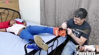 PinoyBoys.com - Russel loves being held in bondage and fucked intensely
