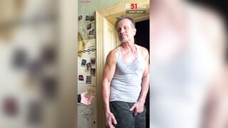 R51: Day 3 - Irma Squirts in glory hole