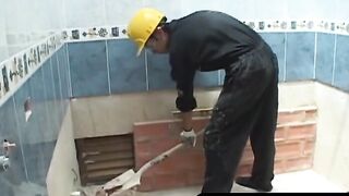 OTBXXX.com - Lusty construction working twinks enjoy intense anal drilling session