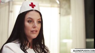 angela white naughty nurse know exactly how to make you cum