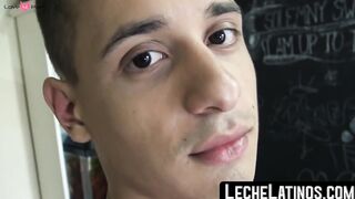 LecheLatinos.com - Hardcore threesome with two big-cocked straight Latino studs