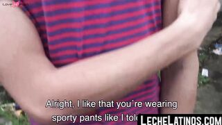 LecheLatinos.com - Hardcore threesome with two big-cocked straight Latino studs