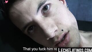 LecheLatinos.com - Hardcore threesome with two big-cocked straight Latino studs