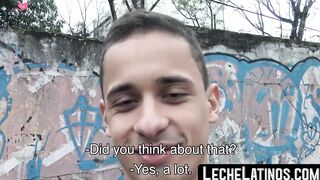 LecheLatinos.com - Hardcore threesome with two big-cocked straight Latino studs