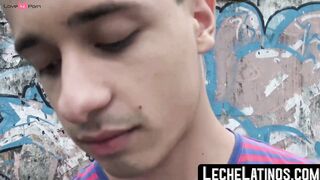LecheLatinos.com - Hardcore threesome with two big-cocked straight Latino studs
