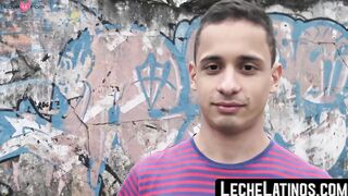 LecheLatinos.com - Hardcore threesome with two big-cocked straight Latino studs