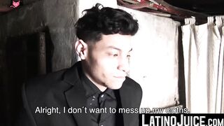 Cute boy Danny strips his clothes to gobble my friends throbbing cock until cumshot