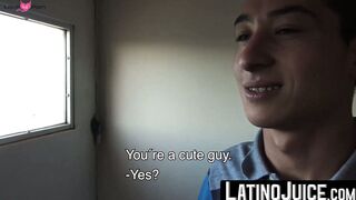 Nasty dudes Axel and Rodrigo strip their clothes to fuck each other for cash