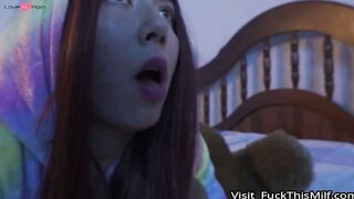 My friend leaves me alone with her brother at the sleepover (he fucks me in the ass)