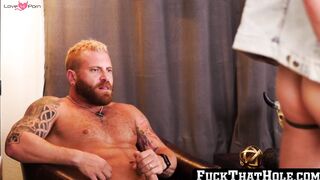 FuckThatHole.com - Jocks suck hung tattooed hunks big dick before bareback fucking