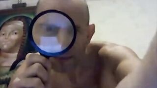 Big-Cock Daddy Loves to Stroke it Solo