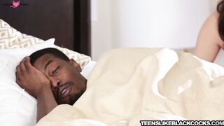 Cute teen Giovanni Gensen banged by BBC and swallowed cum