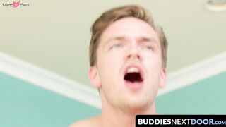 BuddiesNextDoor.com - Big-dick doctor rails his sexy patient's ass in a raw and inten