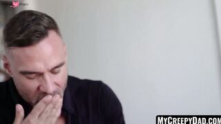 MyCreepyDad.com - Gorgeous twink's raw ride on stepdad's cock after a teasing blowjob