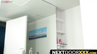 NextDoorXXX.com - Handsome gay Michael DelRay handcuffed for a breeding session