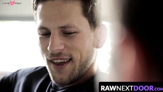 RawNextDoor.com - Roman Todd's raw sex with cock hungry Alex Chandler and his big dic