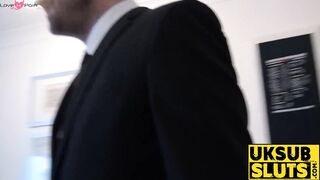 UKSubSluts.com - Chubby milf's BDSM treatment and moans of pleasure and pain