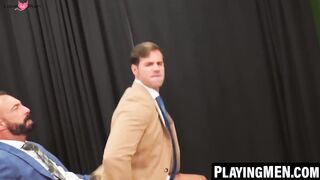 PlayingMen.com - Xavi Garcia pounds professor Dani Robles's eager ass