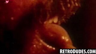 RetroDudes.com - Retro hottie Michael Zen enjoys a steamy cock sucking session