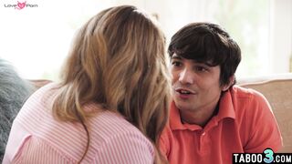 Stepson wants to get MILF stepmoms pussy