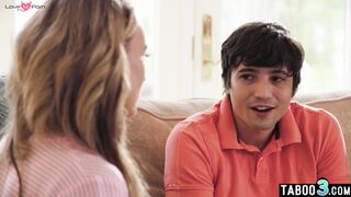 Stepson wants to get MILF stepmoms pussy