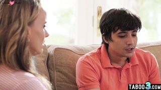 Stepson wants to get MILF stepmoms pussy