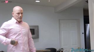 Captivating Alyx Star with big tits surrendered her cock stimulating body