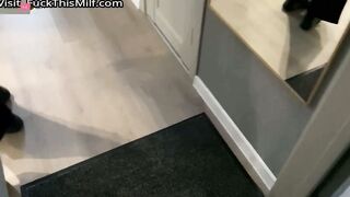 My horny neighbor asked for my dick to fuck her juicy pussy