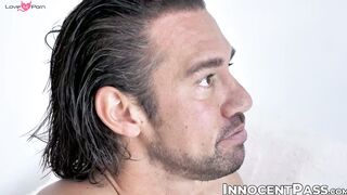 My new hot tutor Johnny Castle taught me the art of cock sucking