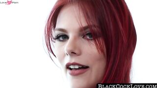 BlackCockLove.com - Pretty redhead babe Zara Ryan hammered hard by BBC's cock