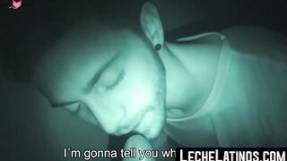 LecheLatinos.com - Straight Latino's raw, hardcore threeway fuck with hung tops