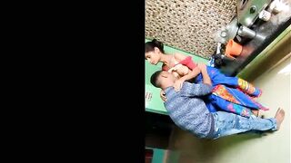 Sexy Indian Wife Boobs Pressing and Fucking