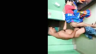 Sexy Indian Wife Boobs Pressing and Fucking