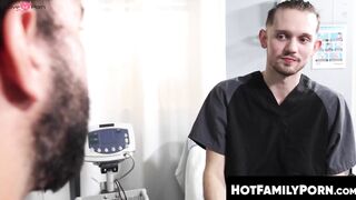 HotFamilyPorn.com - Lovely jock gets his tight ass played wild by his hungry stepson'