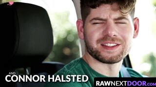 RawNextDoor.com - Logan Cross drills his bottom lover Connor Halsted with passion
