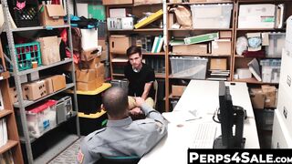 Skinny Twink suspect rimmed and drilled hard by BBC officer