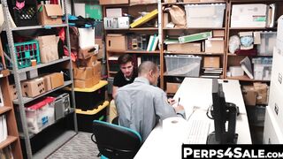 Skinny Twink suspect rimmed and drilled hard by BBC officer
